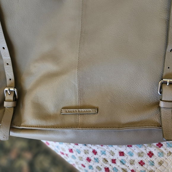 Lucky Brant tan leather purse - Picture 8 of 13